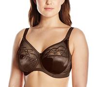 Elomi Cate Full Coverage Bra: Comfort, Support, & Elegance. DD+ Bras Sujetador, Opaco, Hazel, 120FF para Mujer