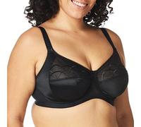 Elomi Cate Underwire Full Cup Banded Bra Cobertura para mujer,Negro,36G