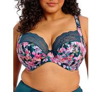 Elomi Lucie - Brasier con Aros para Mujer, Tallas D-K, Tallas de EE. UU. D-O, Floral Verde Azulado, 40J