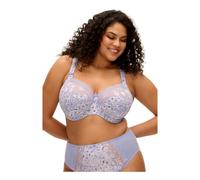 Elomi Morgan - Brasier elástico con aros, Azul Leopard, 90H