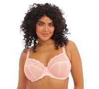 Elomi Charley Stretch Lace Underwire Plunge Bra Sujetador, Rosa-Ballet Pink, 100H para Mujer