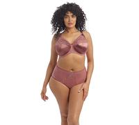 Elomi Women's Plus Size Cate Underwire Full Cup Banded Bra, Rosewood, 34J