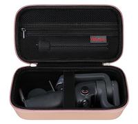 Elonbo dji Osmo Mobile 6 Smartphone Cloud consolidator Maleta, OM 6 portátil Plegable con Palanca de extensión incorporada de 3 Ejes teléfono móvil Cloud trípode Bolsa de Viaje, Oro Rosa