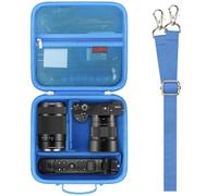 Elonbo Funda de Transporte Compatible con Las cámaras Digitales sin Espejo Sony Alpha a6000, a6100, a6300, a6400, a6500, a6600, a6700, Sony Alpha 7 II, III, IV y 7R V, Azul