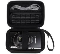 Elonbo Funda de transporte para cámara digital KODAK PIXPRO C1, KODAK C1 Compact HD Video Vlogging, bolsa protectora de almacenamiento de viaje, bolsillo de malla para cable, color negro