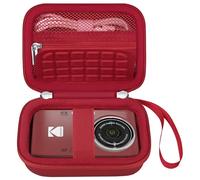 Elonbo Funda de transporte para cámara digital Kodak PIXPRO FZ55 / FZ53 / FZ45 / FZ43 de 16 MP, Z-rojo, S, Organizador de bolsas
