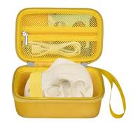 Elonbo Funda de Transporte para el Juguete Interactivo Dinosaurio Bitzee Jurassic World, Juguete Virtual Interactivo Mascota Digital Bitzee, Bolsa de Viaje rígida, Amarillo