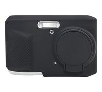 Elonbo Funda para cámara digital KODAK PIXPRO FZ45, funda de silicona suave para cámara de vlogging Kodak FZ45, funda protectora de goma, funda antiarañazos con cubierta de lente desmontable, color