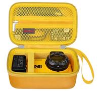 Elonbo Fundas para la cámara híbrida Canon PowerShot V1, Funda de Almacenamiento y Organizer, de Viaje para cámara compacta Digital, Amarillo