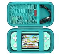 Elonbo Maleta para 16 niños y Adultos en beiyue con Juegos en la Mano, Bolsa de Tapa de Almacenamiento de Viajes de Videojuegos clásicos Retro, Verde+Verde