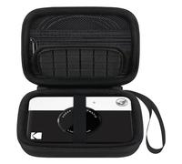 Elonbo Paquete portátil de la Cámara de impresión Digital instantánea printomatic, Bolsa de Almacenamiento de la Impresora fotográfica Bluetooth portátil, Negro+Negro