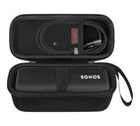Elonbo Sonos Roam 2 / sonos Roan portátil Impermeable Caja portátil de Altavoces Bluetooth, Altavoces inalámbricos compactos, Estante de Almacenamiento de Bolsas de protección de Viajes Duros, Negro