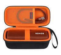 Elonbo Sonos Roam 2 / sonos Roan portátil Impermeable Caja portátil de Altavoces Bluetooth, Altavoces inalámbricos compactos, Negro+Naranja