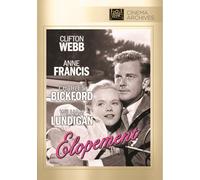 Elopement (DVD) Anne Francis Charles Bickford Clifton Webb (Importación USA)