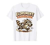 Elopement El Entrenamiento Inesperado Mapache Neurodivergente Broma Camiseta