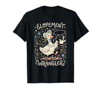 Elopement Wrangler - Planificador de Boda para Mujer, diseño de Ganso Camiseta