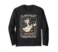 Elopement Wrangler - Planificador de Boda para Mujer, diseño de Ganso Manga Larga