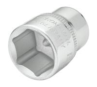 Elora Enchufe Hexagonal 3/8" Dr Cuadrado 17mm Longitud Estándar Niquelado 15234