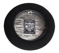 Elosegui Boina Vasca 1858 Negra 100% Lana Merino Impermeabilizada con badana (13,5, 60, Negro)