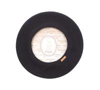 Elosegui Boina Vasca Mujer Modelo Dame 100% Lana Merino con Forro (Negro 3)