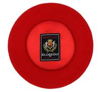 Elosegui Boina Vasca Superlujo sin badana 100% Lana Merino Impermeabilizada (13,5, Talla única, Rojo)