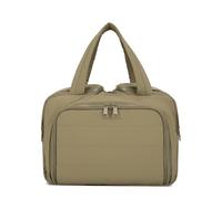 Elouva Toiletry Bag, Elouva Large Capacity Travel Cosmetic Bag for Women, 4-in-1 Multifunctional Lightweight Makeup Bags with Handle, Portable Waterproof Open Flat Organizer Bags (Green)