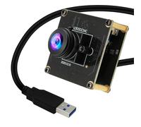 ELP 200 FPS Global Shutter USB3.0 Módulo de cámara de gran angular ojo de pez cámara web para computadora Mini USB 2.0 cámara de PC de alta velocidad para láser 1200P 120fps cámara web AR0234 Cam para