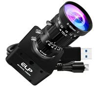 ELP Cámara de zoom USB de alta velocidad, 1080P/230fps, 4K/60fps, 12MP/30fps, USB3.0/2.0, cámaras Lightburn de enfoque manual para Windows, Linux, Mac, Pi, cámara web Fast Frame 5-50mm 10X Zoom IMX577