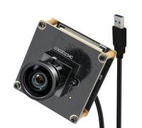 ELP Cámara industrial de alta velocidad USB 3.0 de 120 fp, cámara web HD de 1200P con lente gran angular HFOV de 112° sin distorsión, UVC Plug & Play para análisis de movimiento durante los columpios