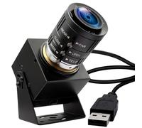 ELP Cámara USB 4K 120fps - Cámara de alta velocidad 12MP con zoom óptico manual 3x - para Golf, Raspberry Pi, Windows, Linux, Mac OS