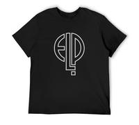 Elp Emerson Lake and Palmer Band Logo Rock Music Retro T Shirt Size XL