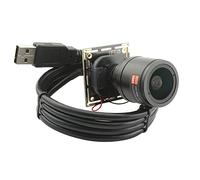 ELP Lente varifocal de 2,8 a 12 mm, cámara USB de 2,0 megapíxeles, módulo de cámara USB para Android, Windows, Linux y Mac Os