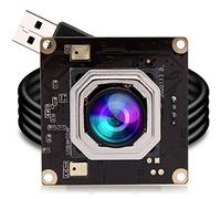ELP Módulo de cámara USB 4K con enfoque automático con micrófono, mini USB 2.0, placa de cámara web, 8 MP, cámara industrial de combustión de luz, IMX415, cámara web de audio y video