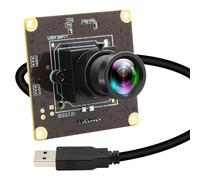 ELP Módulo de cámara USB de 12 MP, 4 K, 120 fps, cámara de oscilación de golf de alta velocidad, 25 grados, campo de visión estrecho M12, lente débil, iluminación industrial, cámara Lightburn para