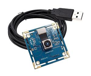 ELP Módulo de cámara USB de 8 MP, enfoque automático, cámara USB, sin distorsiones, cámara web para ordenador, Full HD 2448P, módulo de cámara integrada para impresora 3D, cámara industrial