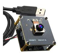 ELP Módulo de cámara USB de gran angular de 48 MP, 200 ms, enfoque automático, placa de cámara web de 100 grados, sin distorsión, cámara de PC, mini UVC, USB2.0, cámara de respaldo UHD, segunda cámara