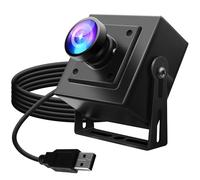 ELP Starvis - Cámara USB de gran angular 1080P H.264 para computadora Mini UVC USB 2.0 Lightburn Cámara HDR 100dB de alta velocidad 1080P @30fps Cámara web de baja iluminación para laptop Pi