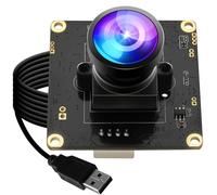 ELP Starvis - Módulo de cámara USB de gran angular 1080P H.264 para computadora Mini UVC USB2.0 Lightburn cámara HDR 100dB de alta velocidad 1080P @30fps placa web para laptop Pi