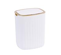ELPHECO Cubo de basura impermeable de 13,24 litros con sensor de movimiento para dormitorio, con tapa, 3,5 galones de líquido, cubo de basura automático sin contacto para baño, sala de estar, oficina,
