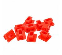 Elprico 10 Ojales Rojos para Clips de Tablero para 745Li 760Li M3 X3, Material de Larga Duración, Ideal para Renovación Interior
