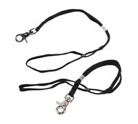 Elprico 2 Bucles de Aseo para Mascotas, Arnés de Cuerda de Sujeción de Polipropileno Ajustable de 20 Pulgadas, Corredera de Metal de Liberación Rápida, con Broche de Perno, para Baño de Brazo de