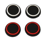 Elprico 2 Pares de Reemplazo de Empuñaduras de Pulgar del Controlador para Vapor, Tapas de Joystick de Silicona, Tapas Antideslizantes de Pulgar Anti-Scratch Cubierta para Consolas ROG