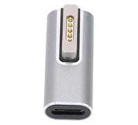 Elprico Adaptador Tipo C a Magnético, Punta en T, Carga Rápida PD 5A, Interfaz de Succión Magnética, Adaptador USB C a Magnético con Rápida Disipación de Calor, para Computadora