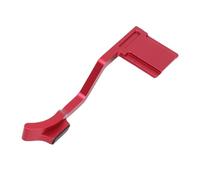Elprico Agarre de Pulgar X-T50 para Cámara de X-T50 Fuji Solamente, Agarre de Pulgar de Metal de Aleación de Aluminio con Protector de Cubierta de Zapata Caliente, Soporte de Apoyo para (Rojo)