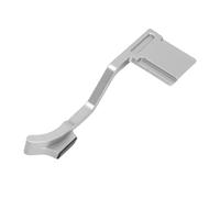 Elprico Agarre de Pulgar X-T50 para Cámara de X-T50 Fuji Solamente, Agarre de Pulgar de Metal de Aleación de Aluminio con Protector de Cubierta de Zapata Caliente, Soporte de Apoyo para (Silver)