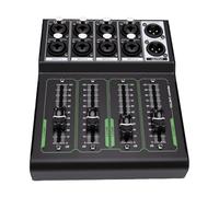 Elprico Atenuador de Sonido XLR para Audiófilos Control de Precisión Monitor Pasivo Controlador de Volumen Estructura Metálica