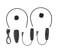 Elprico Auriculares con Micrófono Inalámbrico, Micrófono Inalámbrico y Micrófono de Mano 2 en 1, de Micrófono UHF Portátil para Enseñar, Cantar, Hablar, Altavoces de Micrófono, PA,