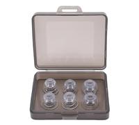 Elprico AUTIPS DE Silicona LÍQUITA, REEMPLAZO Silicona Líquida Plauses DE Oídos Suaves para el Diámetro DE la Boquilla DE 4.5 Mm-6.5 Mm para Stage Studio, Ajuste Seguro y Comodidad