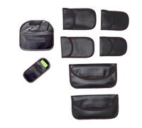 Elprico Bolsa Faraday para Llavero, a Prueba de Agua, Jaula Faraday, Bloqueador de Señal, Protector de Llavero, Bolsa, Caja RFID para Llaves de Coche, Estuche Antirrobo