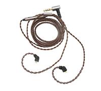 Elprico Cable de Audio Compatible con AS10 AS06 ZST ZS3 ES4 Auriculares con Micrófono, 2 Pines de 0.78 Mm de 3.5 Mm de Reemplazo de Cable Estéreo (1.2m/3.9ft)